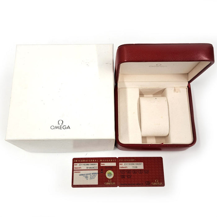 OMEGA 
シーマスター アクアテラ 
箱ギャラ付