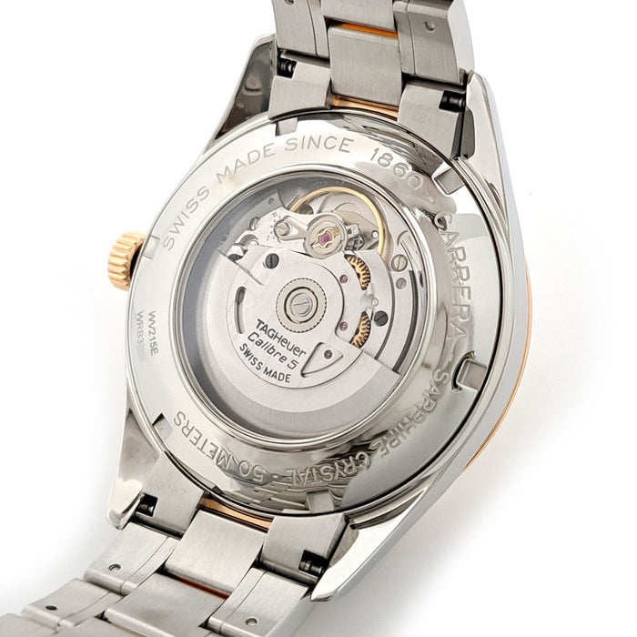 TAG HEUER 
Carrera Caliber 5 Overhauled 
With Box and Warranty Card