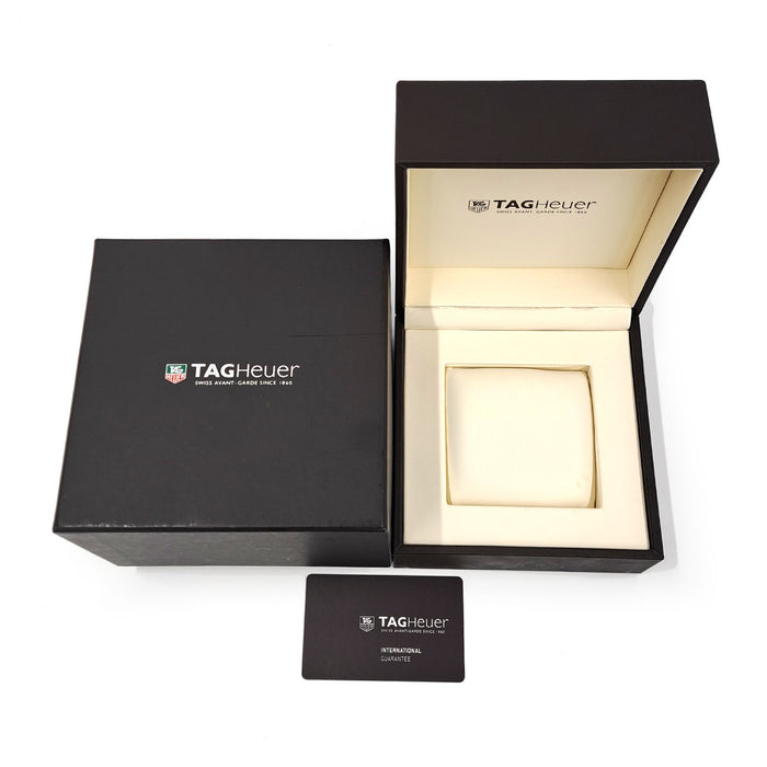 TAG HEUER 
Carrera Caliber 5 Overhauled 
With Box and Warranty Card