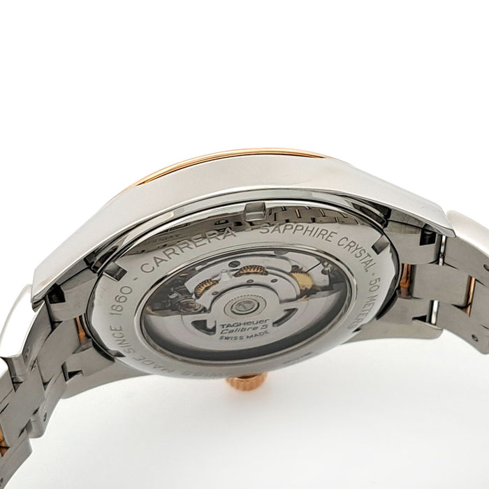 TAG HEUER 
Carrera Caliber 5 Overhauled 
With Box and Warranty Card