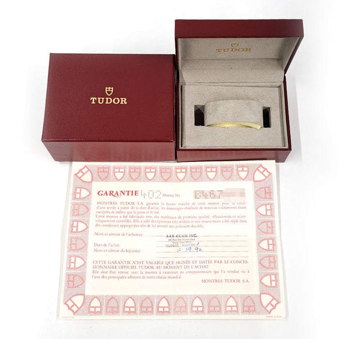 TUDOR 
プリンセス オイスターデイト 
箱ギャラ付