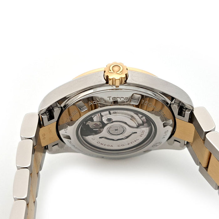 OMEGA 
シーマスター アクアテラ 150M シェル・ダイヤ文字盤 
箱ギャラ付