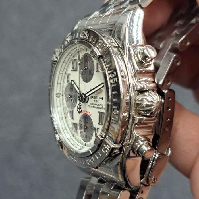 【WHOLESALES】
BREITLING
A13358
Inner box (deteriorated, unusable) Guarantee Chronometer certificate