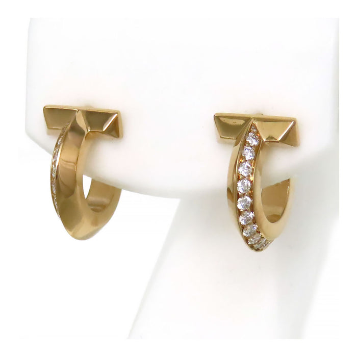 TIFFANY&Co. 
Tワン フープ ピアス