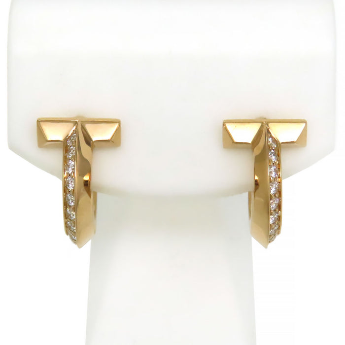 TIFFANY&Co. 
Tワン フープ ピアス