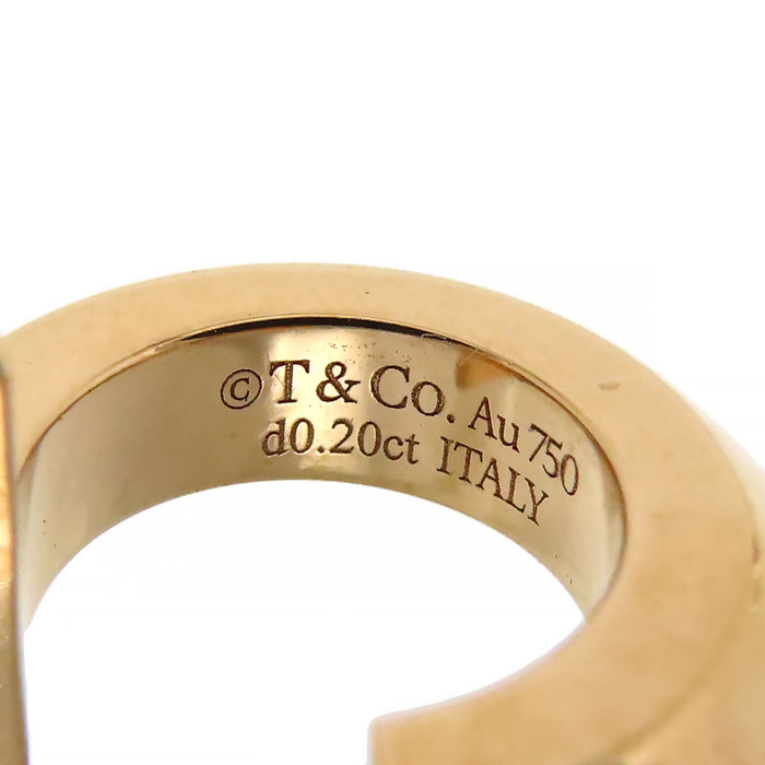 TIFFANY&Co. 
Tワン フープ ピアス