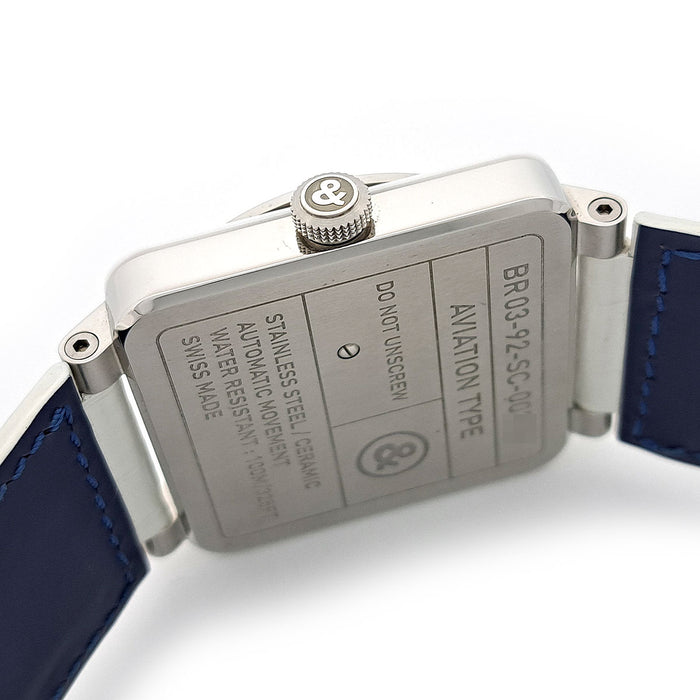 Bell＆Ross 
ホワイトセラミック シェル文字盤 
箱ギャラ付