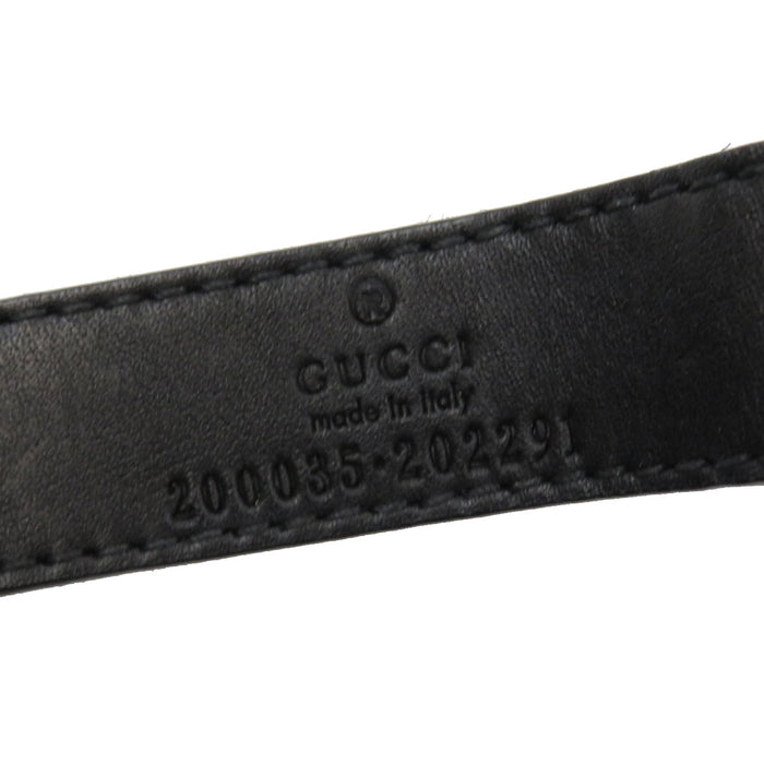 GUCCI 
シェリーライン 
ウェブストライプ GGキャンバス ベースボールキャップ