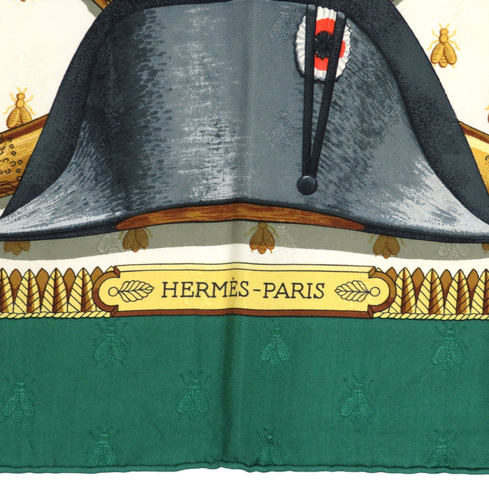 HERMES 
スカーフ 大判 シルク 
カレ 90 NAPOLEON ナポレオン