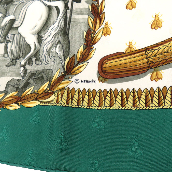 HERMES 
スカーフ 大判 シルク 
カレ 90 NAPOLEON ナポレオン
