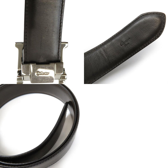 CARTIER 
レザー 
Cアロンジェ リバーシブル ベルト