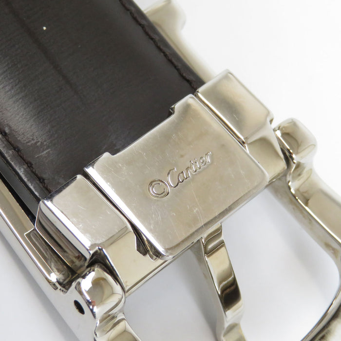 CARTIER 
レザー 
Cアロンジェ リバーシブル ベルト