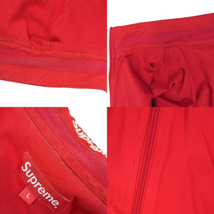 Supreme 
Piping ロゴ ナイロン 
パイピング トラックジャケット