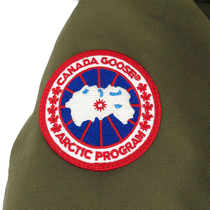 CANADA GOOSE 
ワッペン フード コヨーテ 
ファー ダウンジャケット CANADA GOOSE -Authentic Pre-owned ダウンジャケット by TS Trading Co., Ltd.