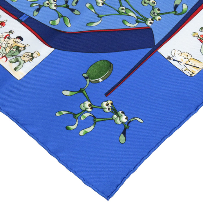 HERMES 
スカーフ プチカレ シルク 
カレ 45 Neige d'Antan 去年の雪