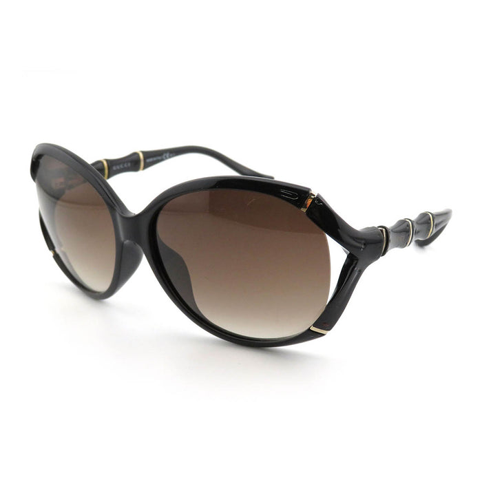 GUCCI Logo Gradient Bamboo Sunglasses
