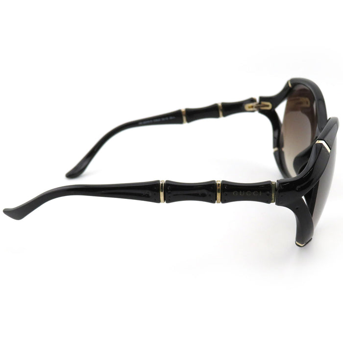 GUCCI Logo Gradient Bamboo Sunglasses