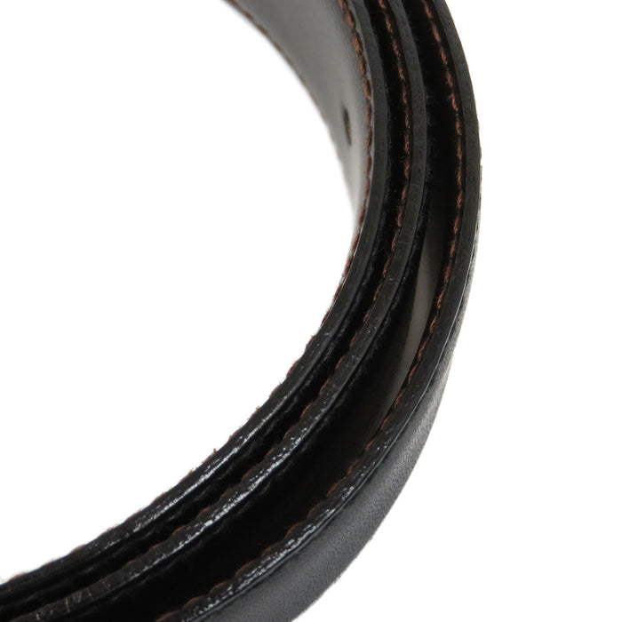 CELINE 
ロゴ レザー ゴールドカラー金具 
トリオンフ バックル ベルト