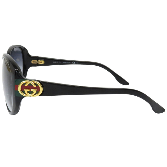 GUCCI 
GG ウェブ 
インターロッキングG シェリーライン サングラス