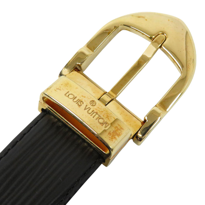LOUIS VUITTON 
Ceinture LV en cuir 
Épi