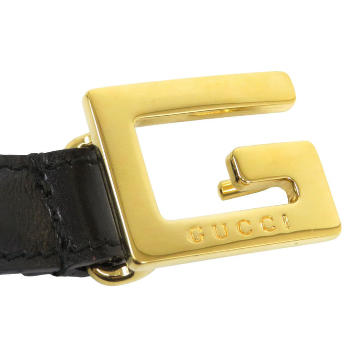 GUCCI 
ロゴ レザー 
スクエアG バックル ベルト