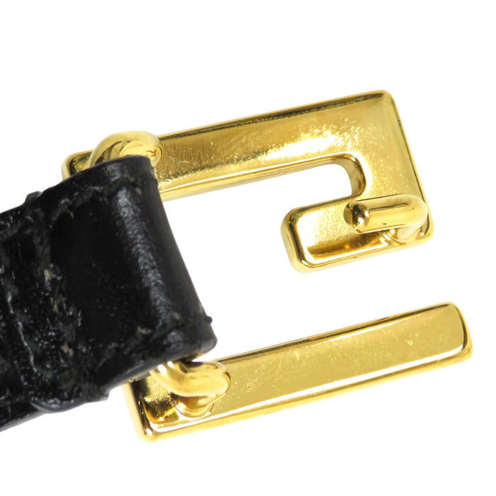 GUCCI 
ロゴ レザー 
スクエアG バックル ベルト