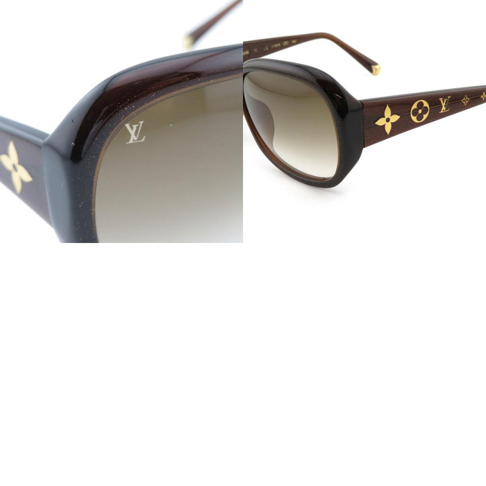 LOUIS VUITTON 
LV ロゴ ラメ 
オプセシオンGM サングラス