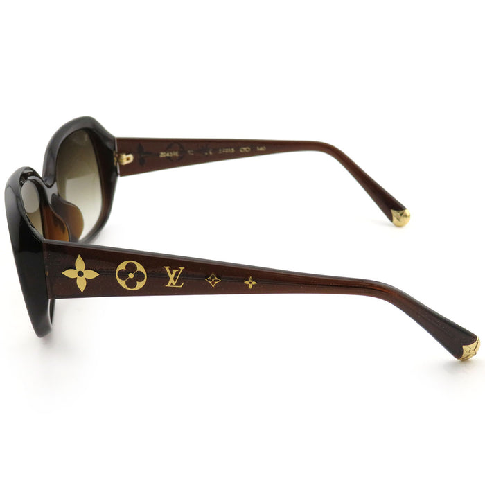 LOUIS VUITTON 
LV ロゴ ラメ 
オプセシオンGM サングラス