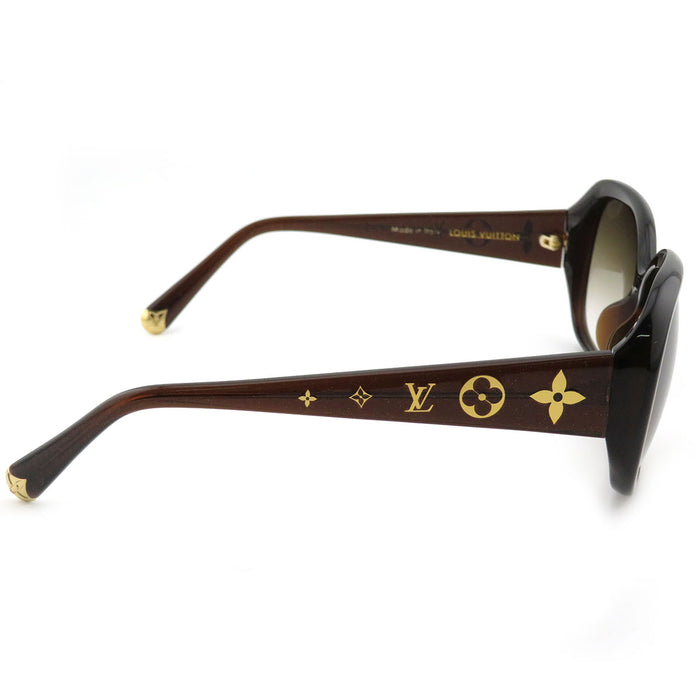 LOUIS VUITTON 
LV ロゴ ラメ 
オプセシオンGM サングラス