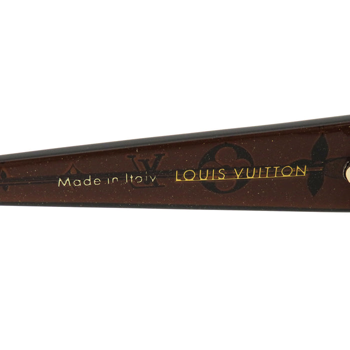 LOUIS VUITTON 
LV ロゴ ラメ 
オプセシオンGM サングラス