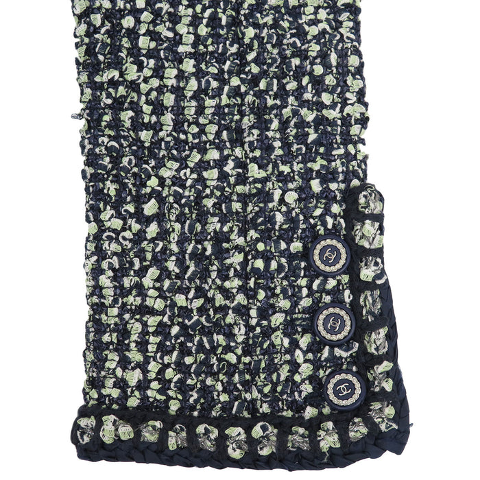 CHANEL 
COCO CC ココボタン 19P 
ココマーク ツイード ノーカラージャケット