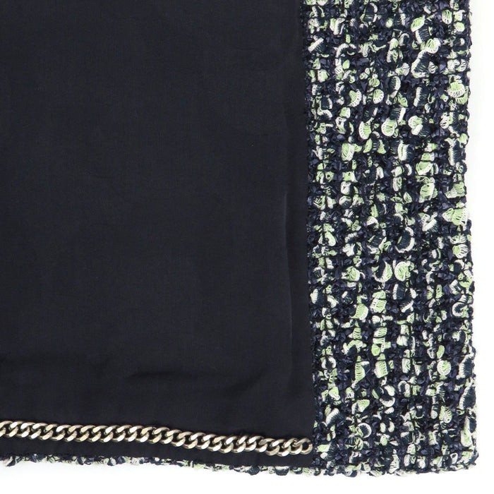 CHANEL 
COCO CC ココボタン 19P 
ココマーク ツイード ノーカラージャケット