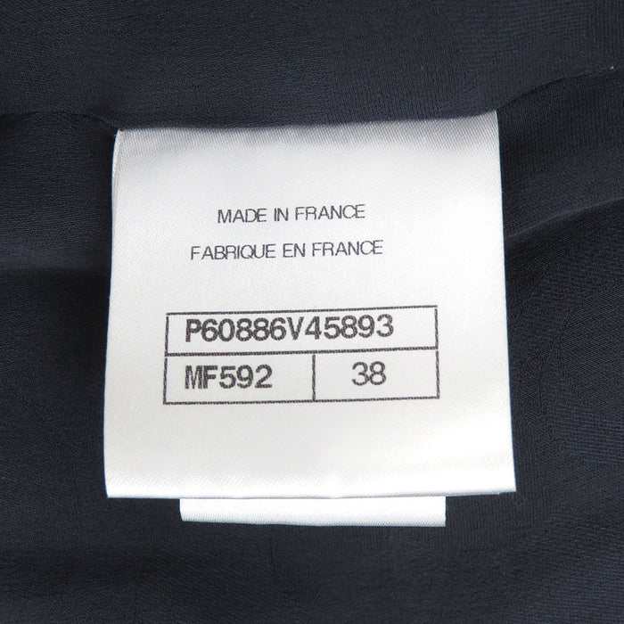 CHANEL 
COCO CC ココボタン 19P 
ココマーク ツイード ノーカラージャケット