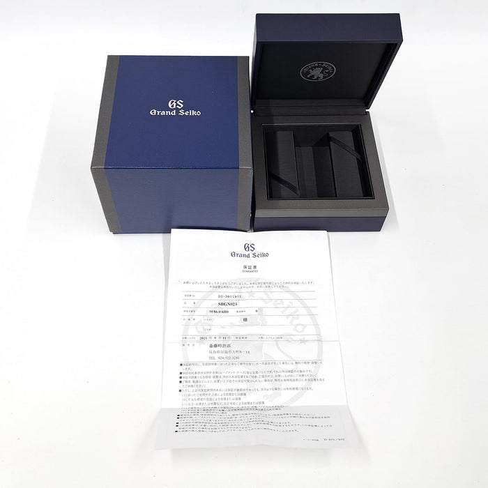 SEIKO 
Grand Seiko Sports Collection 
With Warranty Card