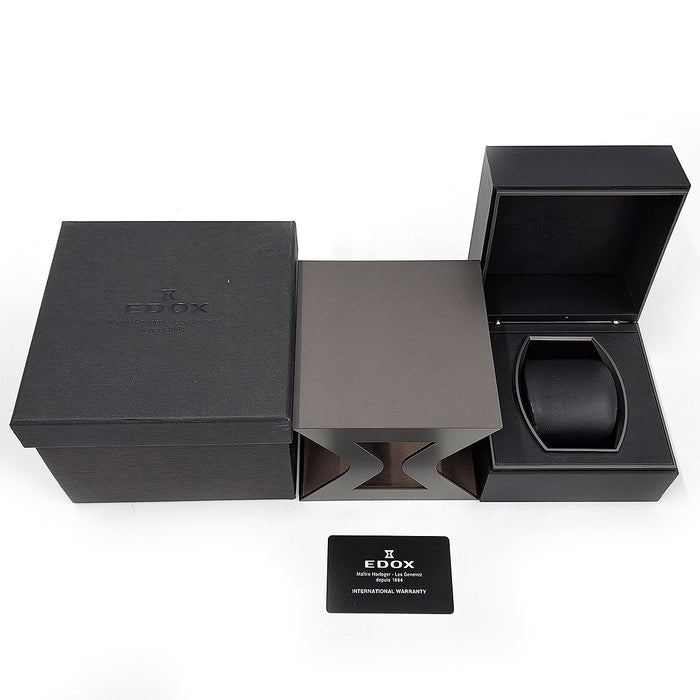 EDOX 
クロノオフショア1 クロノグラフ リミテッド 
箱ギャラ付