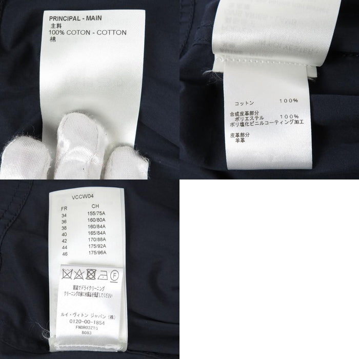 LOUIS VUITTON 
LV コットン 神戸店限定 
ハイネック ノースリーブ ワンピース