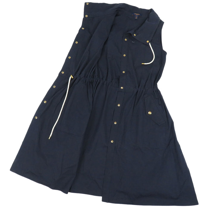 路易威登  
LV 棉质 神户店限定  
高领无袖连衣裙