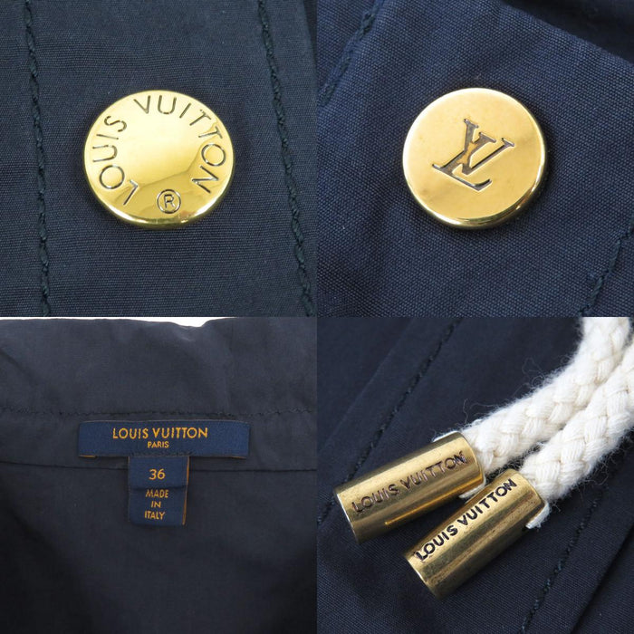 LOUIS VUITTON 
LV コットン 神戸店限定 
ハイネック ノースリーブ ワンピース