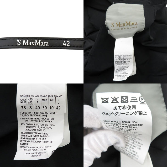 MAX MARA 
Esu Makkusu Mārā 
Cappotto imbottito reversibile con pelliccia 
'S Max Mara