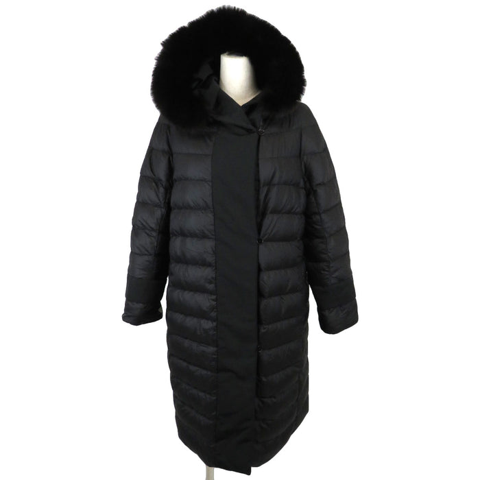 MAX MARA 
Esu Makkusu Mārā 
Cappotto imbottito reversibile con pelliccia 
'S Max Mara