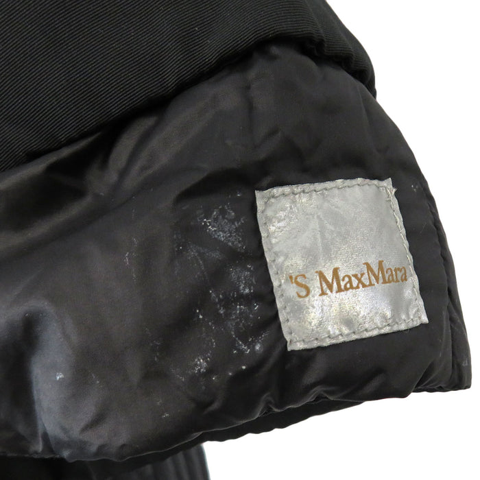 MAX MARA 
Esu Makkusu Mārā 
Cappotto imbottito reversibile con pelliccia 
'S Max Mara