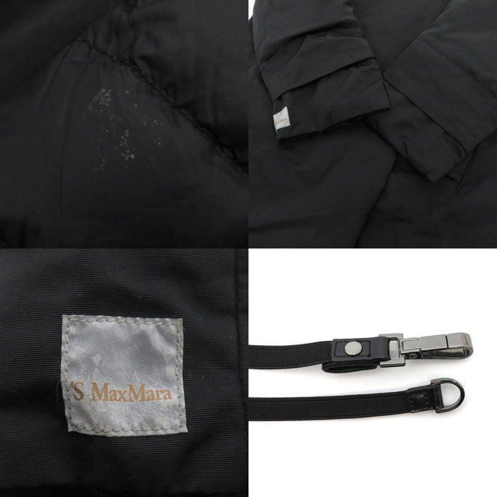 MAX MARA 
Esu Makkusu Mārā 
Cappotto imbottito reversibile con pelliccia 
'S Max Mara