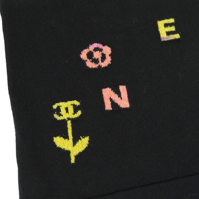 CHANEL 
COCO CC コットン 
ココマーク マルチロゴ ショートスリーブ ニット