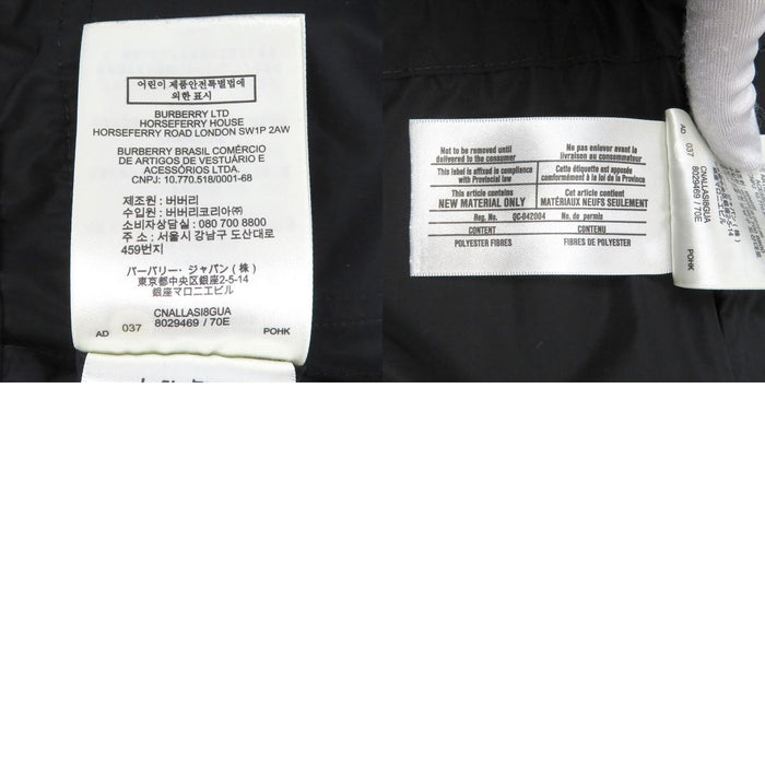 BURBERRY 
ロゴ フード 
ホースフェリー プリント フーデッド コート