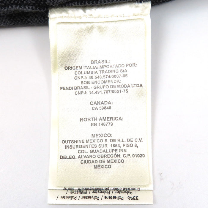 FENDI 
FF 
ズッカ柄 ニット 半袖 ワンピース