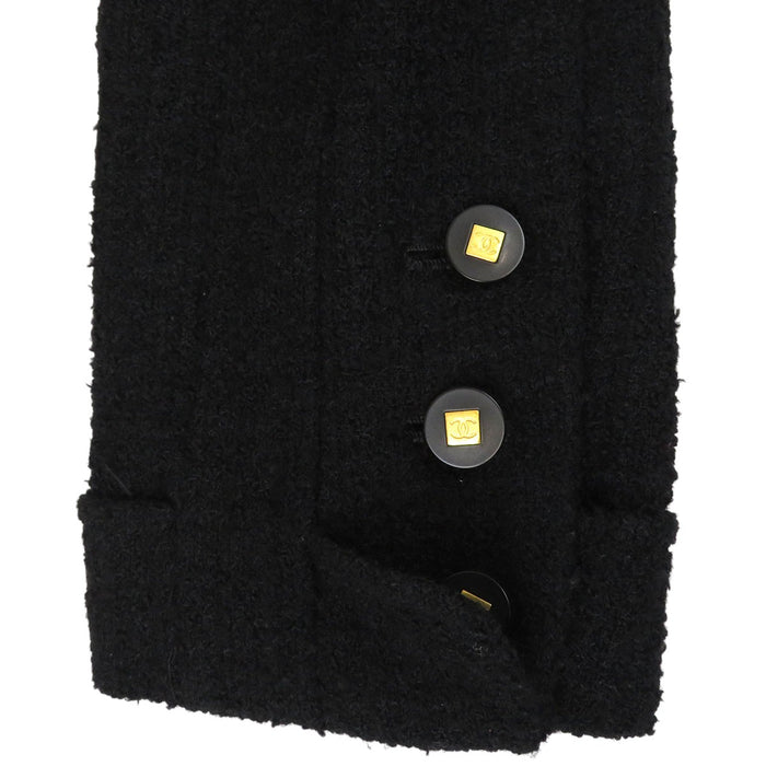 CHANEL 
96A COCO CC ココボタン ヴィンテージ ロゴ 
ココマーク ツイード ジャケット