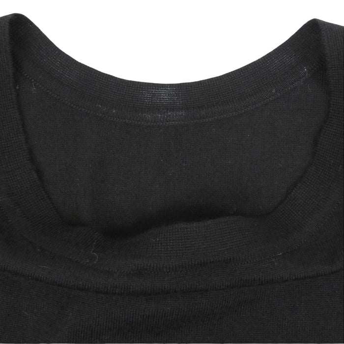 CHANEL 
05A COCO CC カシミヤ シルク 
ココマーク マトラッセ ポケット ショートスリーブ ニット