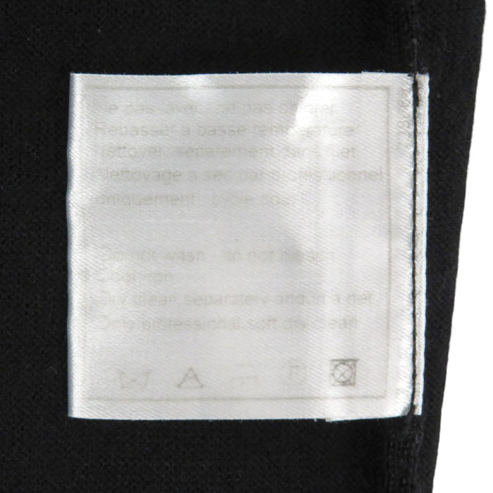 CHANEL 
05A COCO CC カシミヤ シルク 
ココマーク マトラッセ ポケット ショートスリーブ ニット