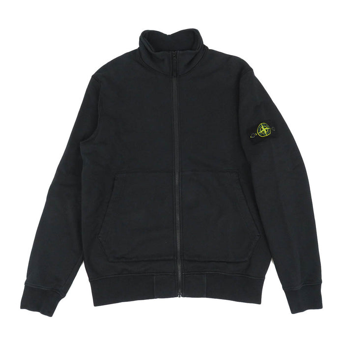 STONE ISLAND  
石岛 徽章 棉质 标志扣  
FELPA 拉链开衫 卫衣