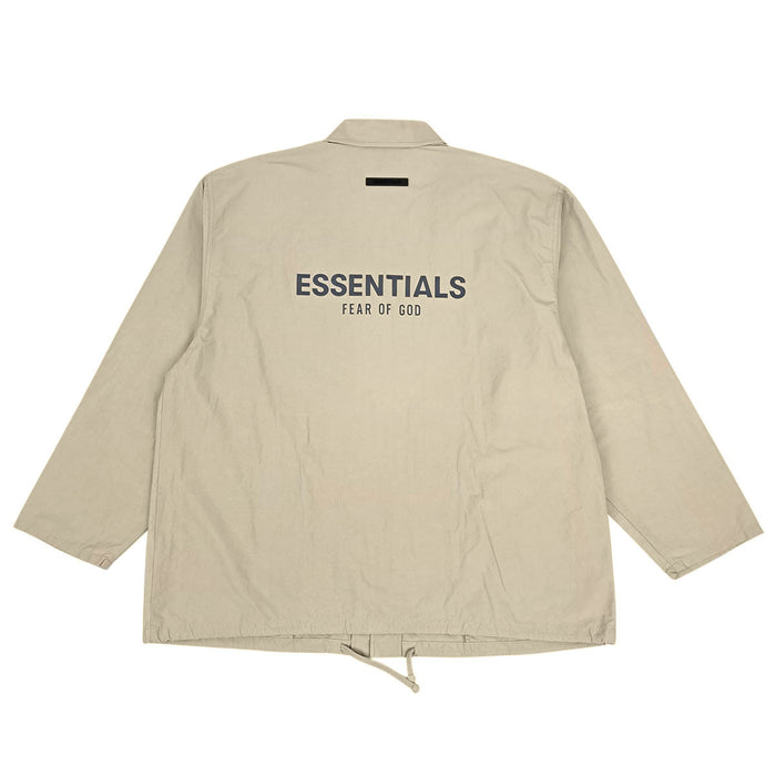 Fear of God 
Essenziali Logo Cotone Nylon 
Giacca Coach Collaborazione ESSENTIALS